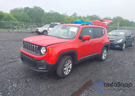 2017 Jeep Renegade Latitude 4X4 from USA, damaged, VIN ZACCJBBB5HPF98077